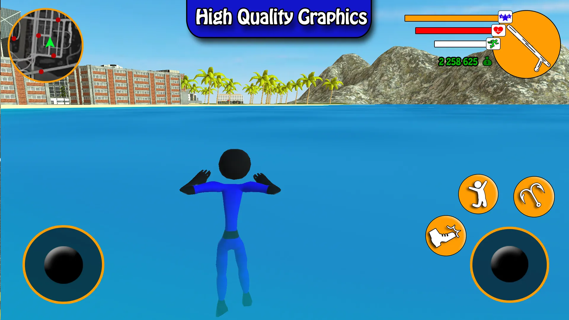 US Police Stickman Hero | Indus Appstore | Screenshot