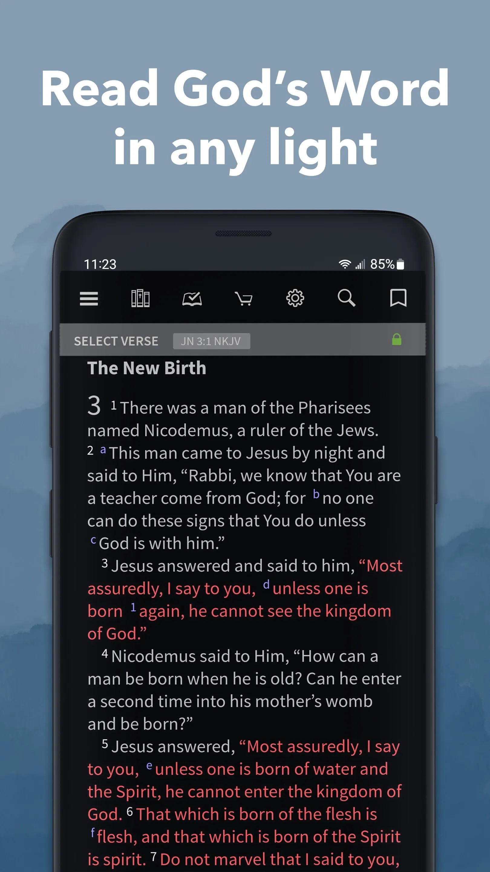 NKJV Bible App by Olive Tree | Indus Appstore | Screenshot