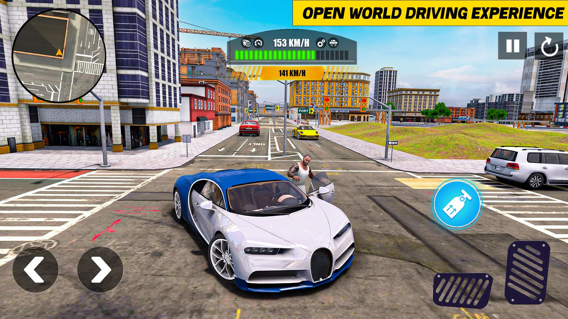 City Driving Car Simulator 3D | Indus Appstore | Screenshot