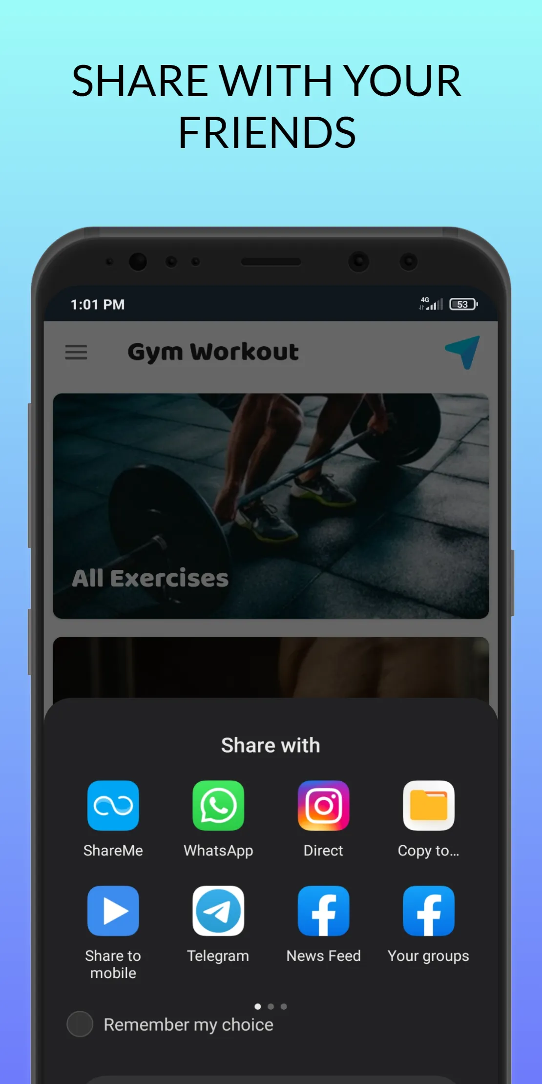 Gym Workout Offline Exercises | Indus Appstore | Screenshot