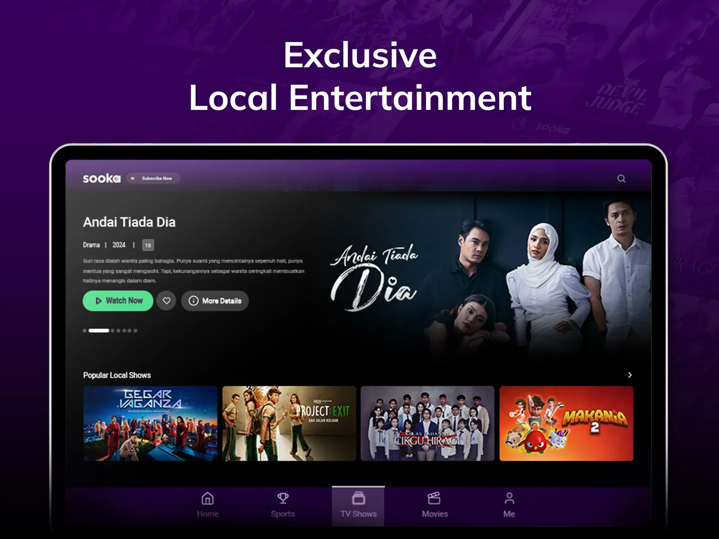 sooka: Sports, Dramas, Movies | Indus Appstore | Screenshot