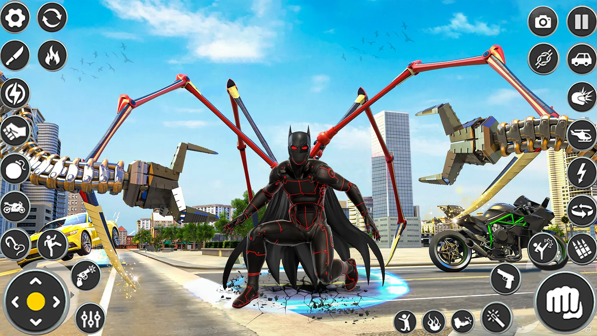 Flying Spider Rope- Hero Games | Indus Appstore | Screenshot