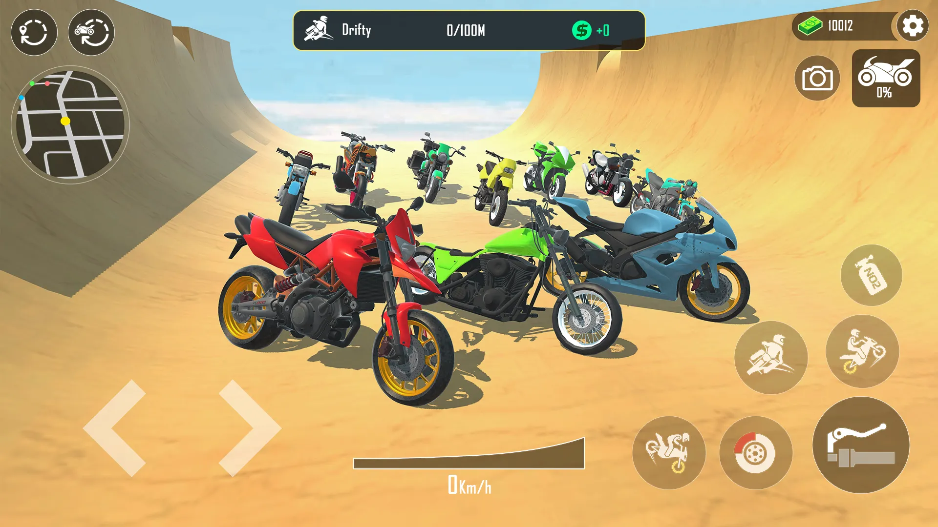 GT Moto Stunt 3D: Driving Game | Indus Appstore | Screenshot