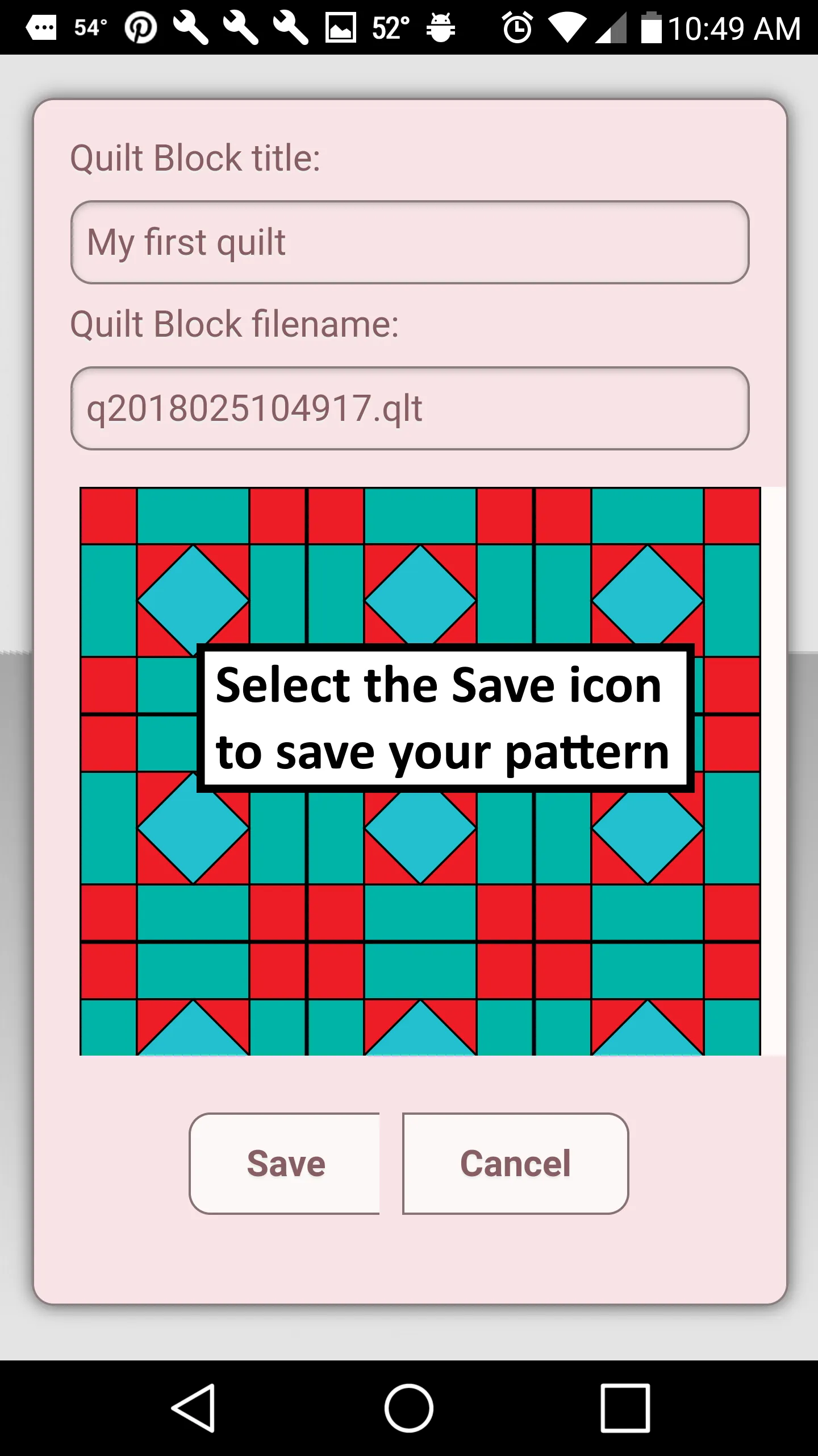 Quilt Creator | Indus Appstore | Screenshot