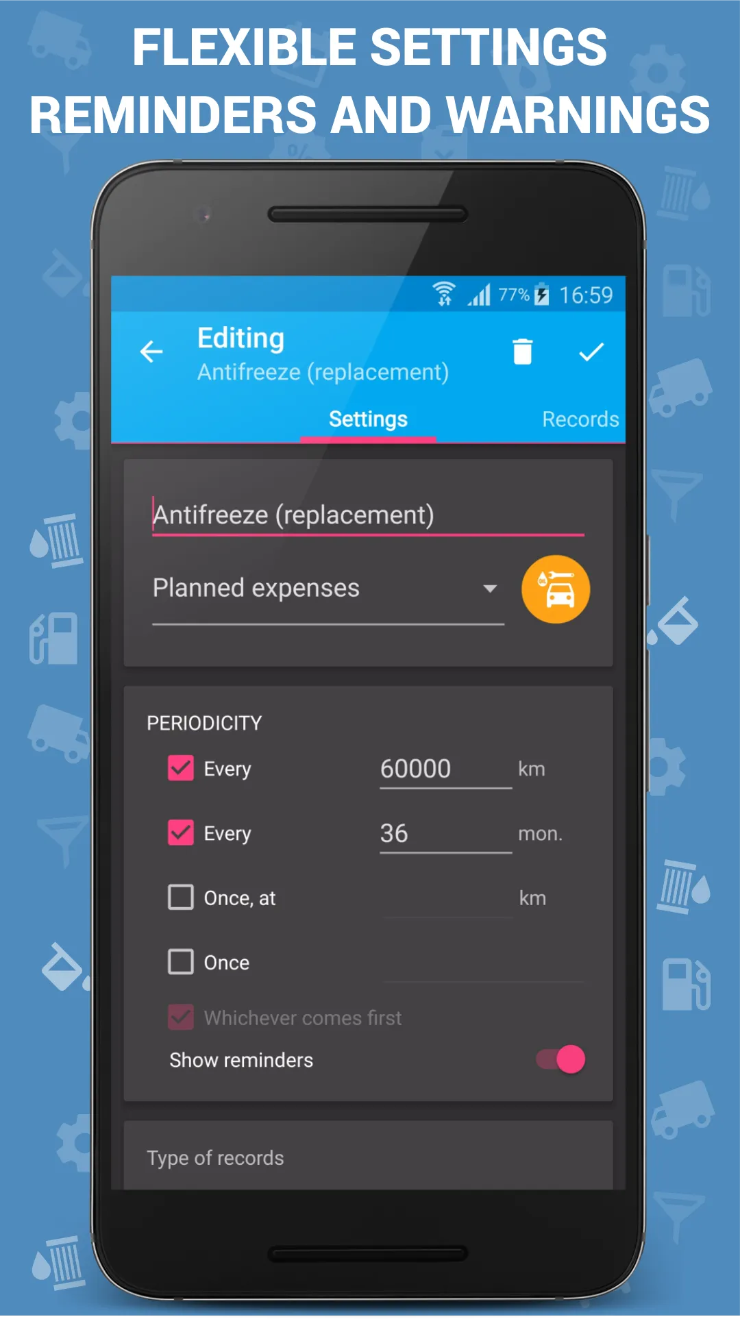 Car Expenses Manager | Indus Appstore | Screenshot