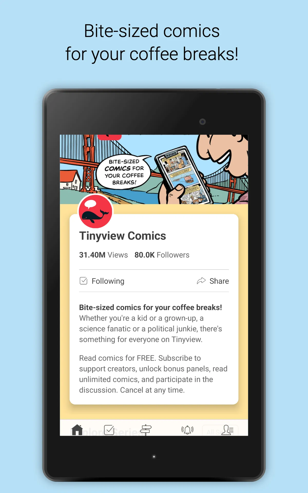 Tinyview Comics | Indus Appstore | Screenshot