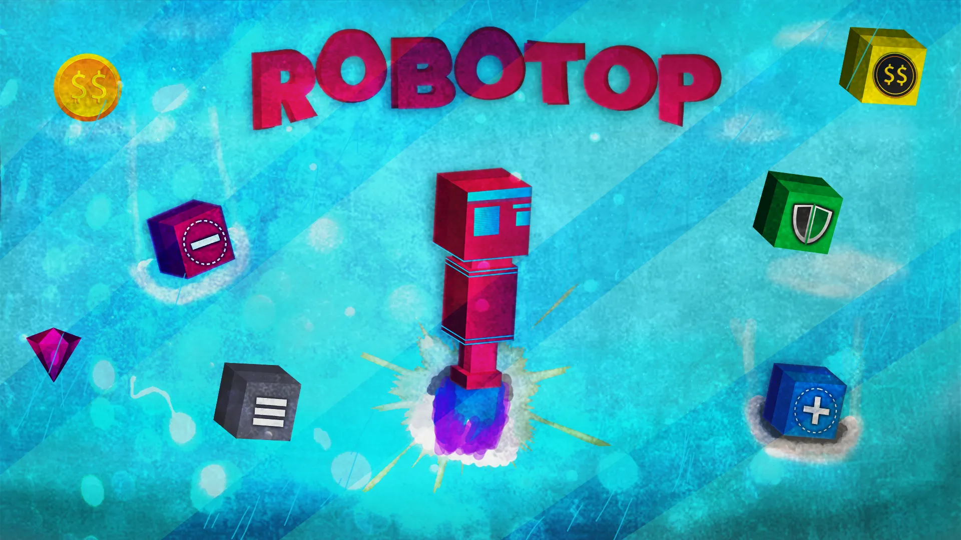 Robotop -THE FLYING ROBOT GAME | Indus Appstore | Screenshot