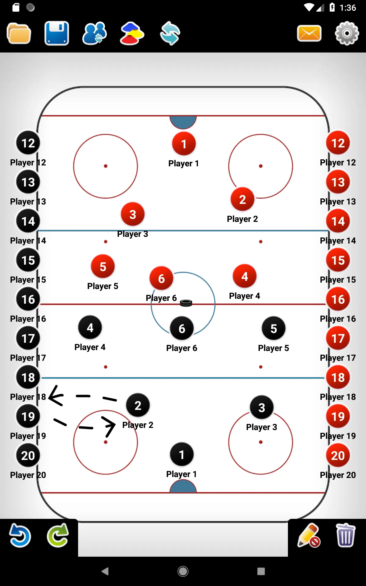 Coach Tactic Board: Hockey | Indus Appstore | Screenshot