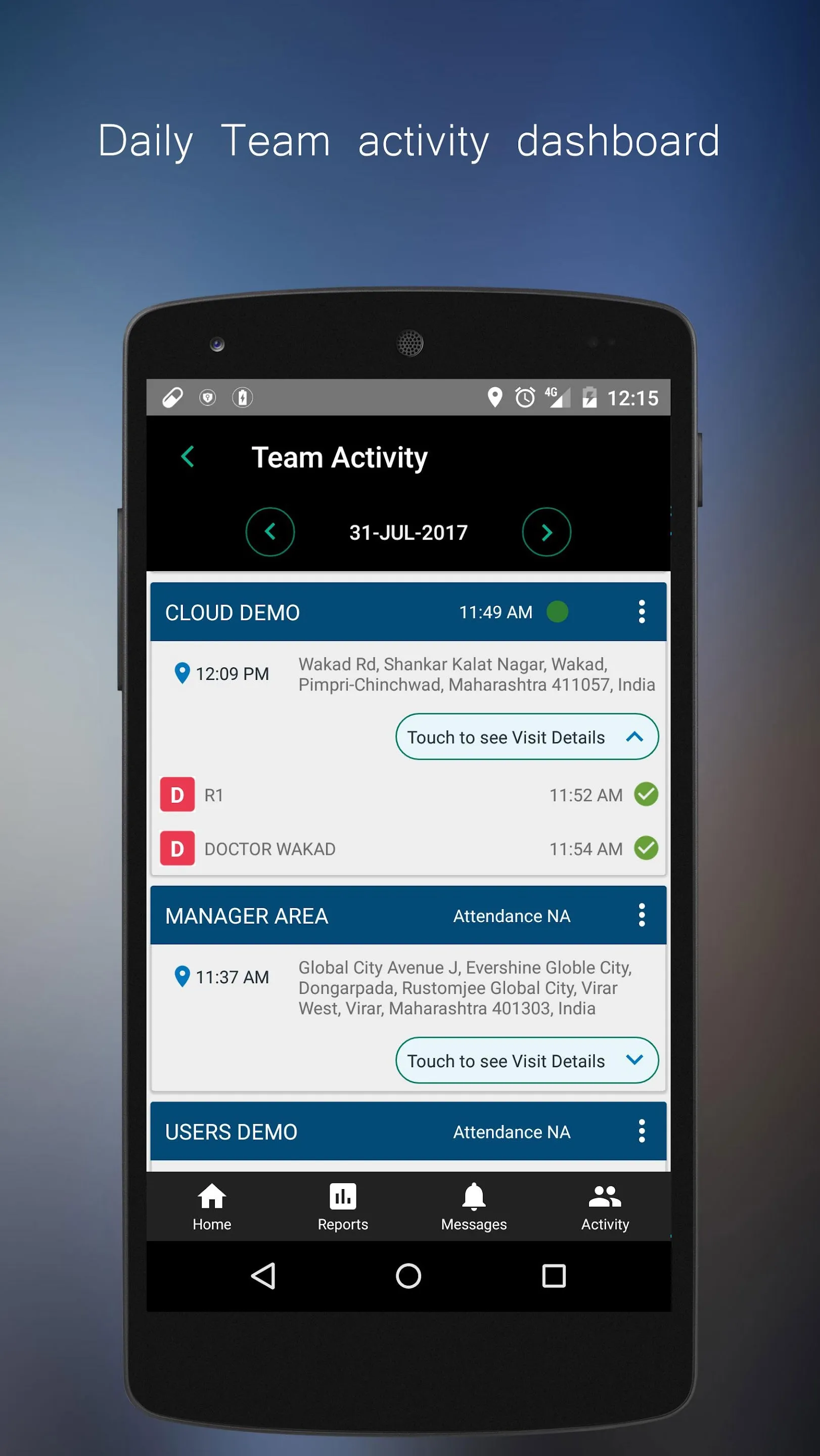 Prx Sales team automation SFA | Indus Appstore | Screenshot