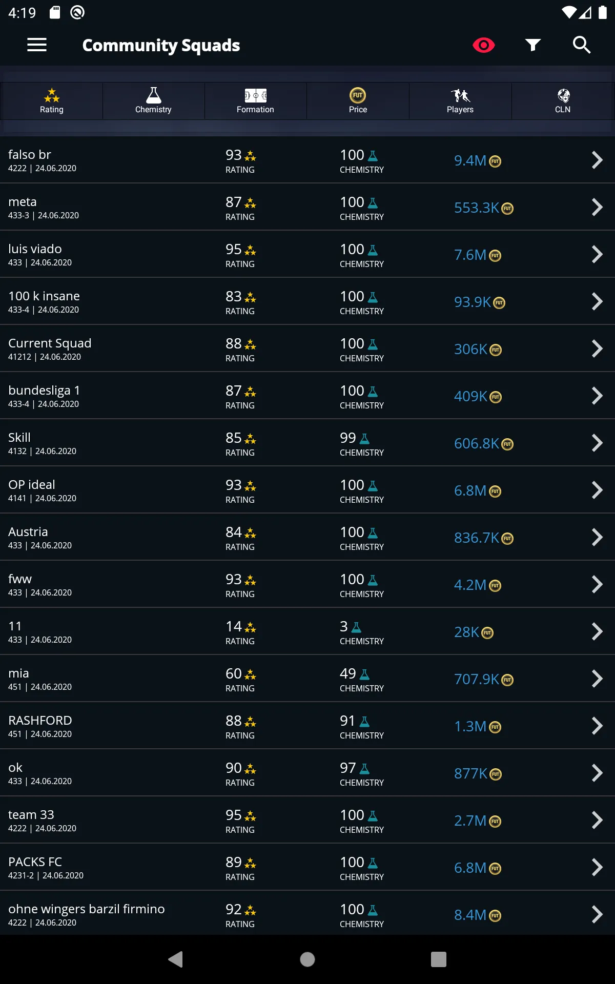 FUTBIN FC 25 Evolutions & More | Indus Appstore | Screenshot
