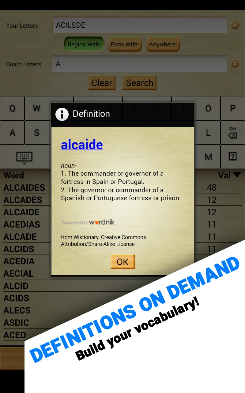 Word Breaker - Scrabble Helper | Indus Appstore | Screenshot