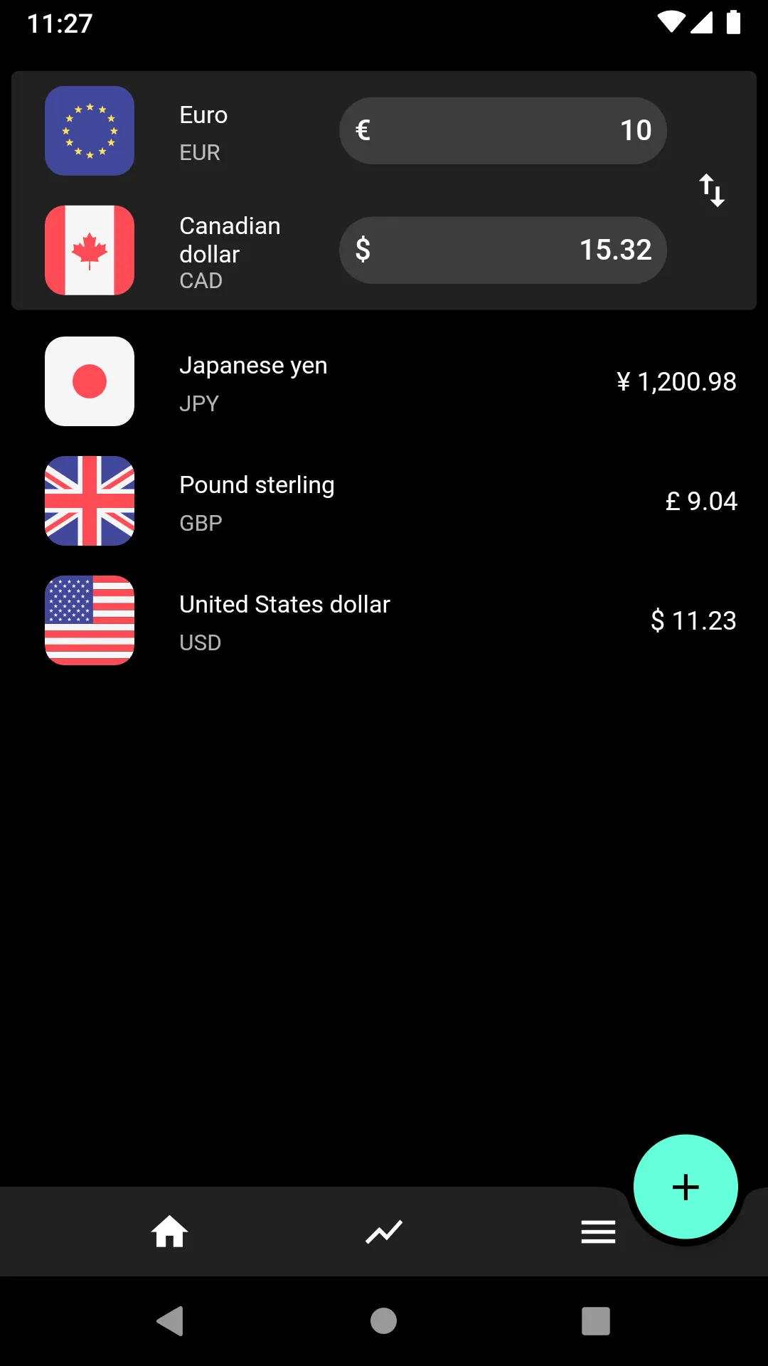 Infinite Currency Converter | Indus Appstore | Screenshot