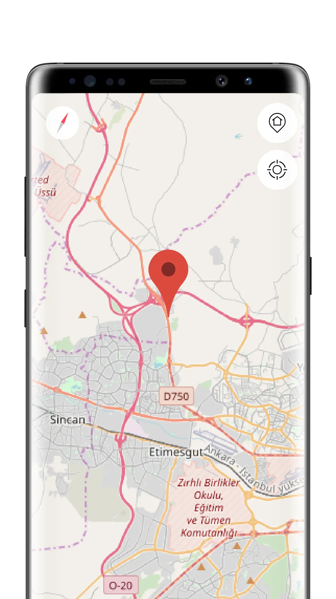 Ankara Offline Map | Indus Appstore | Screenshot