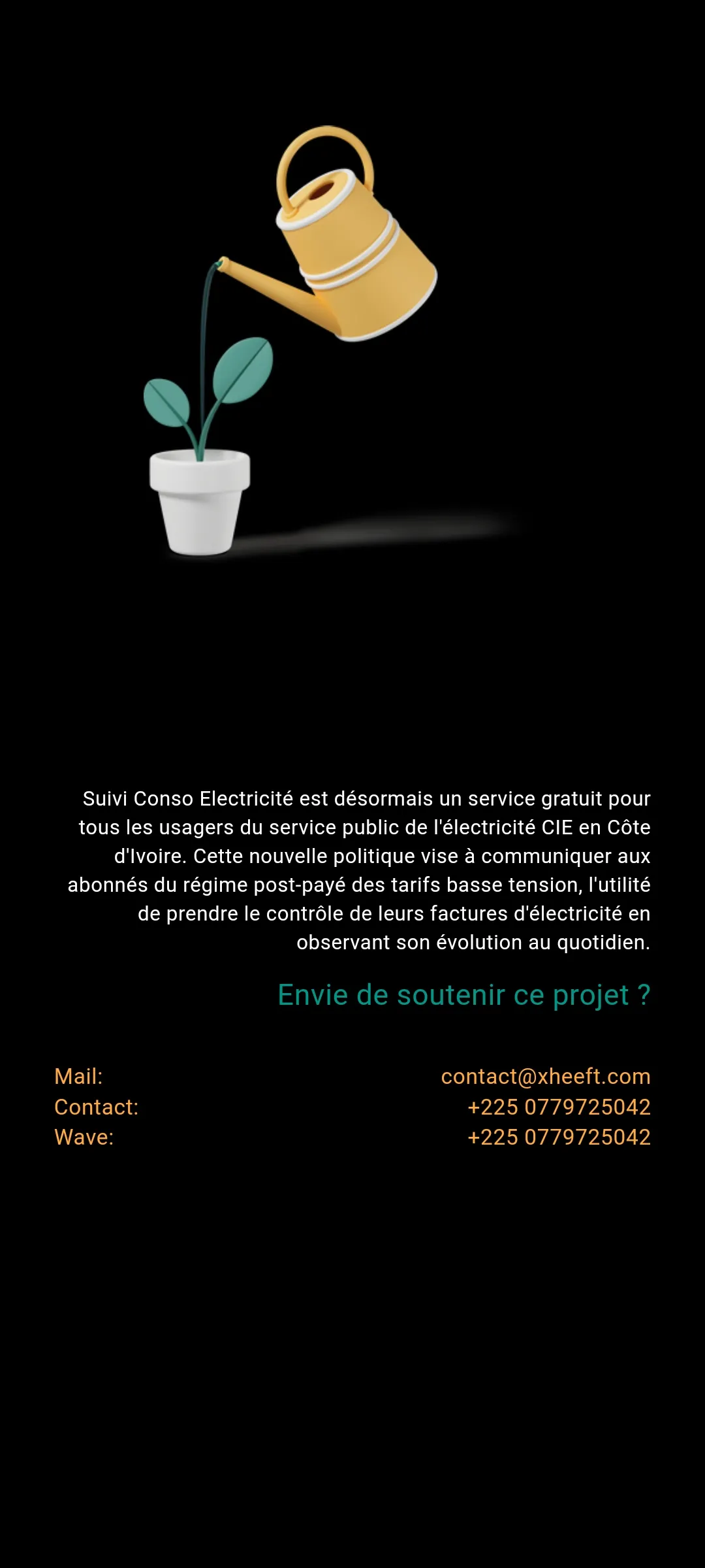 Suivi Conso Electricité | Indus Appstore | Screenshot