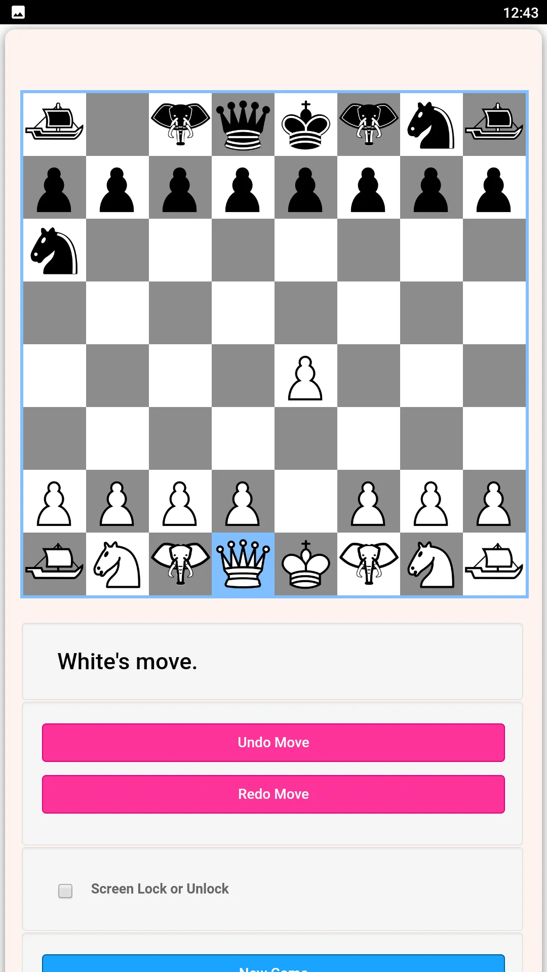 Classic 2 Player Chess | Indus Appstore | Screenshot