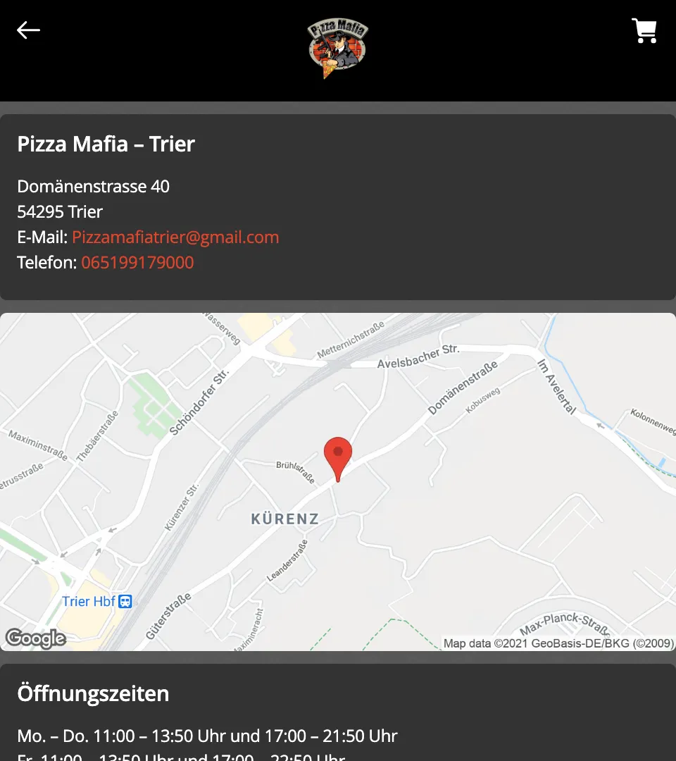 Pizza Mafia Trier | Indus Appstore | Screenshot