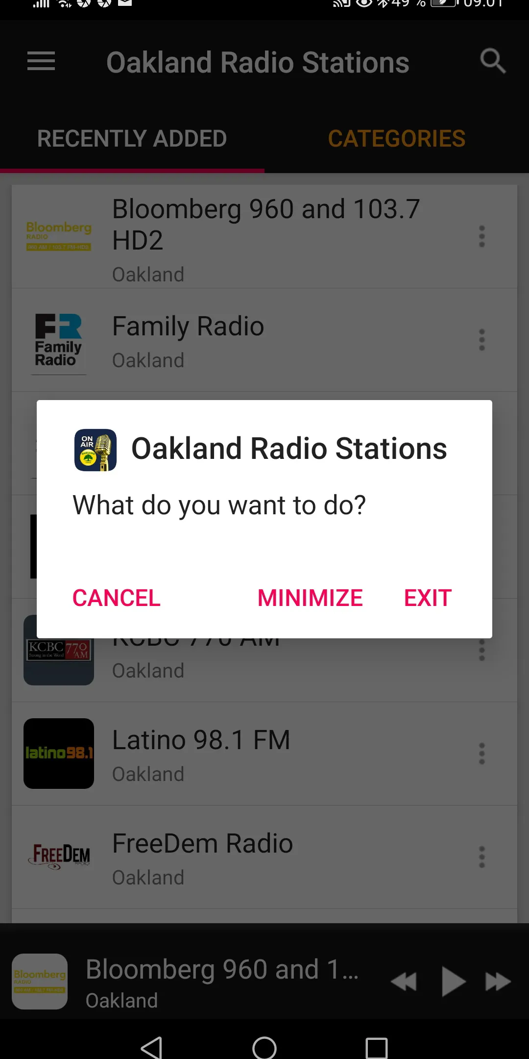 Oakland Radio Stations - USA | Indus Appstore | Screenshot