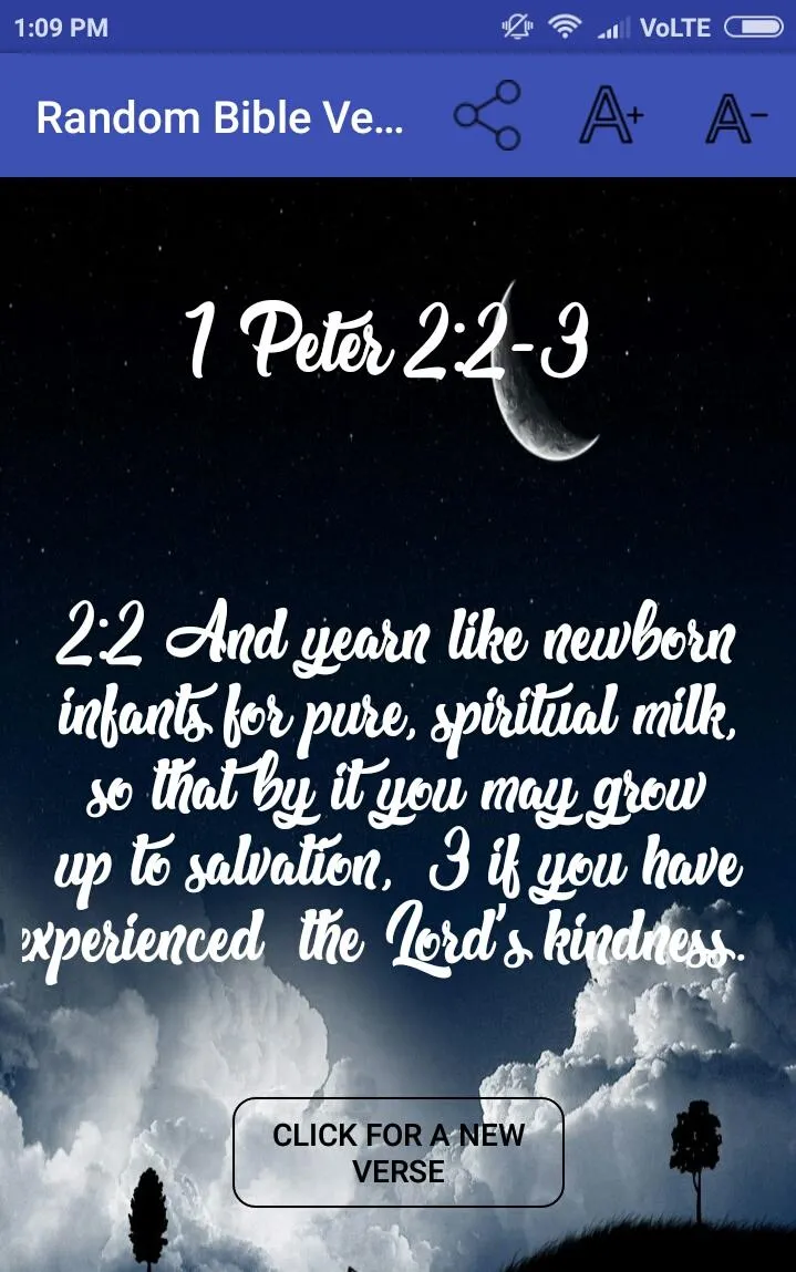 Random Bible Verse | Indus Appstore | Screenshot