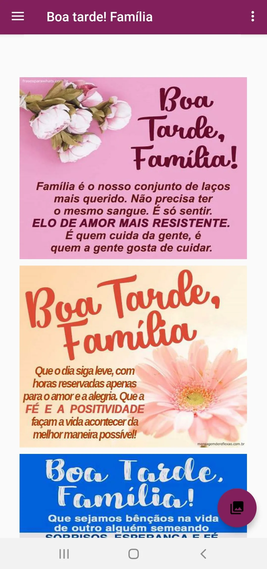 Bom dia, tarde e noite | Indus Appstore | Screenshot