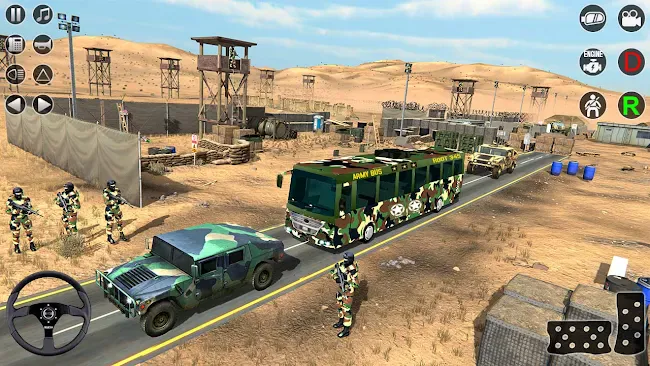 Indian Army Bus Simulator Game | Indus Appstore | Screenshot