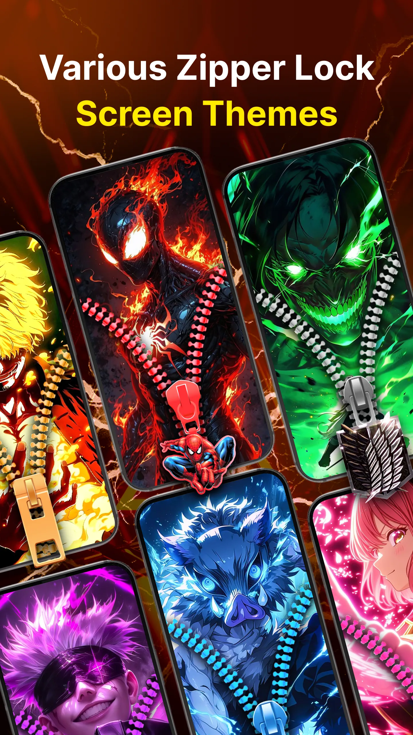 Zipper Lock Screen & 4K | Indus Appstore | Screenshot