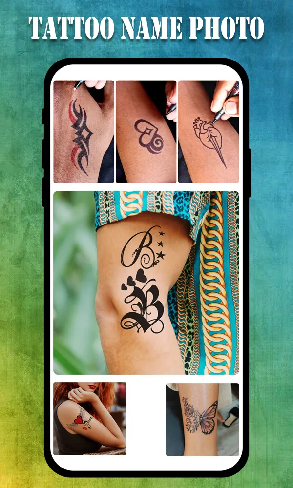 Tattoo Name On My Photo Editor | Indus Appstore | Screenshot