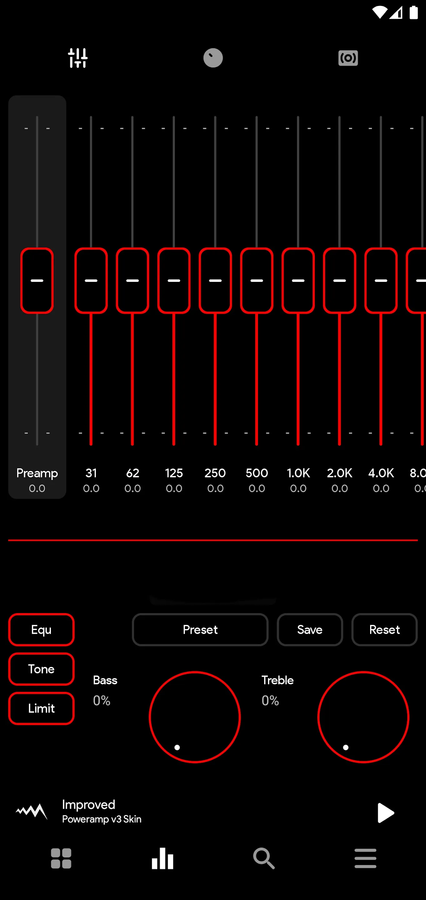 Improved - Poweramp Skin | Indus Appstore | Screenshot