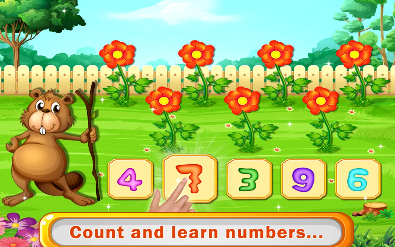 123 Kids Learning Numbers Game | Indus Appstore | Screenshot