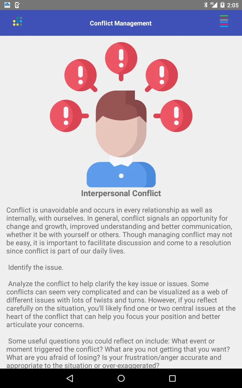 Conflict Management | Indus Appstore | Screenshot