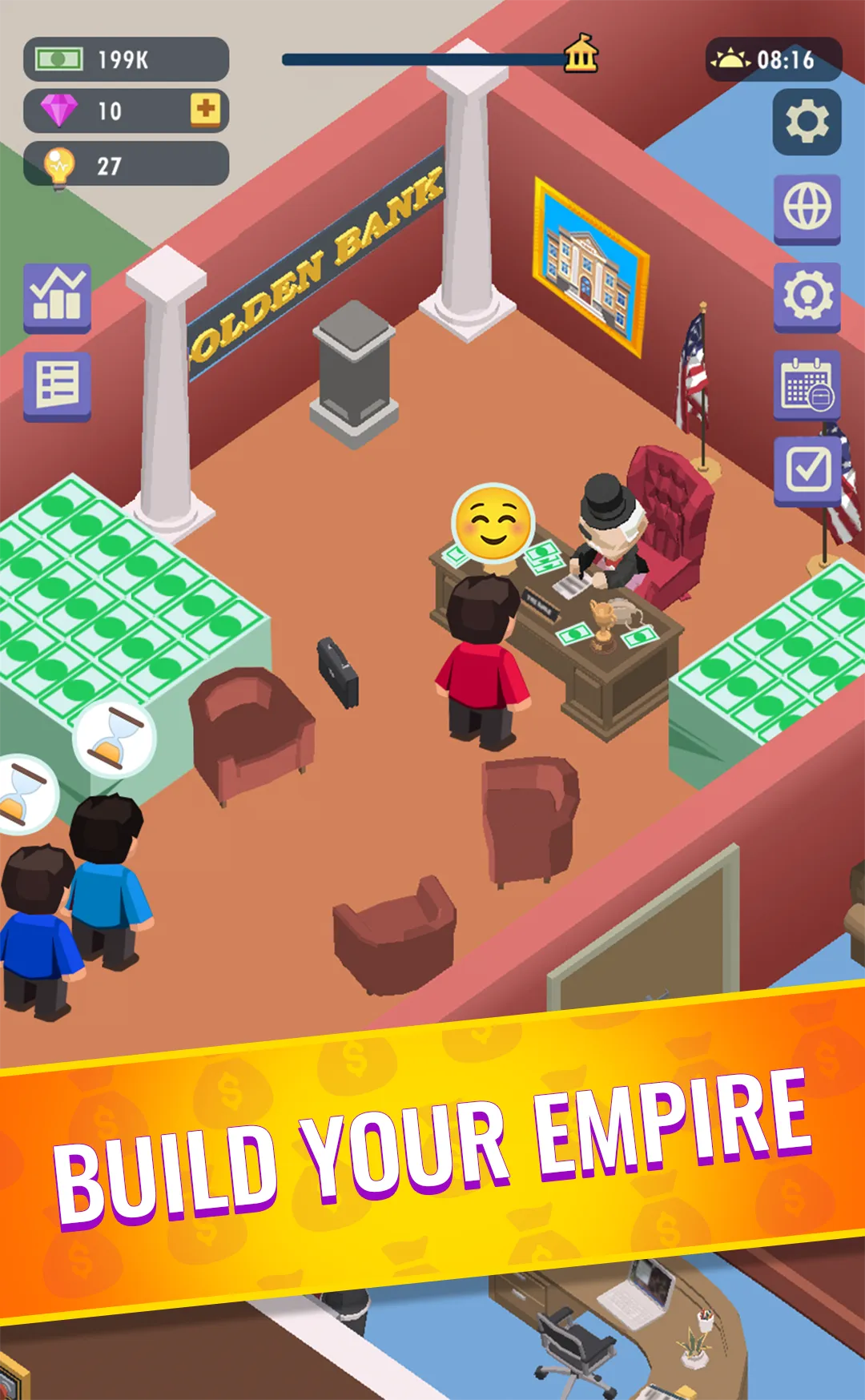 Idle Bank - Money Games | Indus Appstore | Screenshot