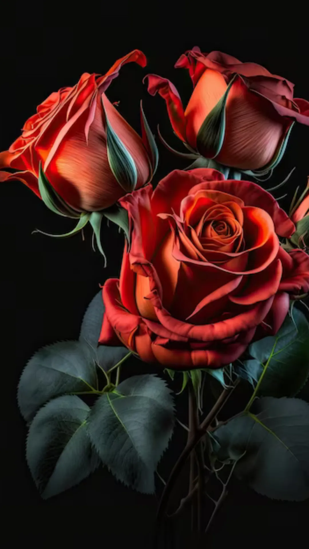 Rose Wallpaper Flower 3D image | Indus Appstore | Screenshot