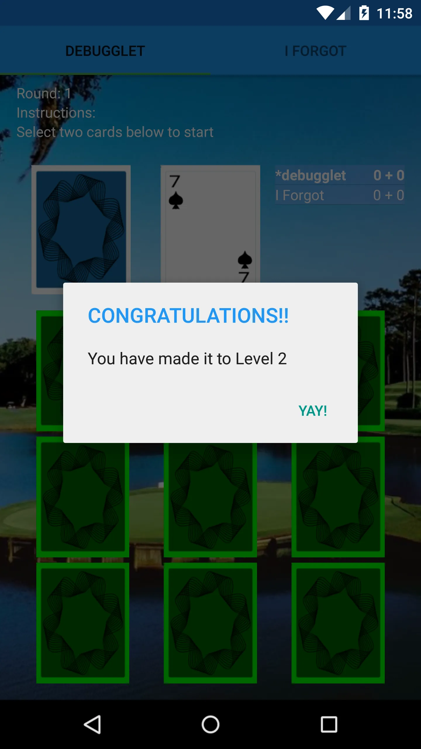 9 Card Golf | Indus Appstore | Screenshot