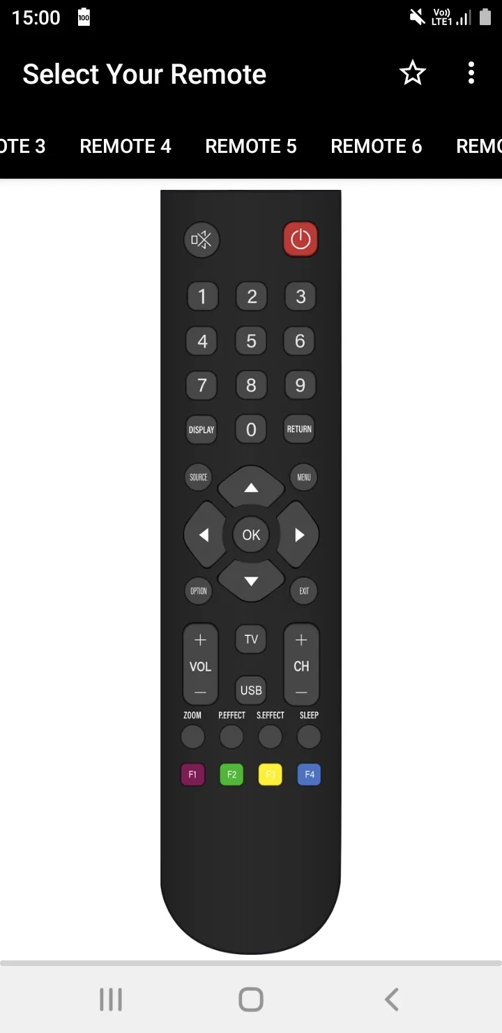 Vision TV Remote | Indus Appstore | Screenshot