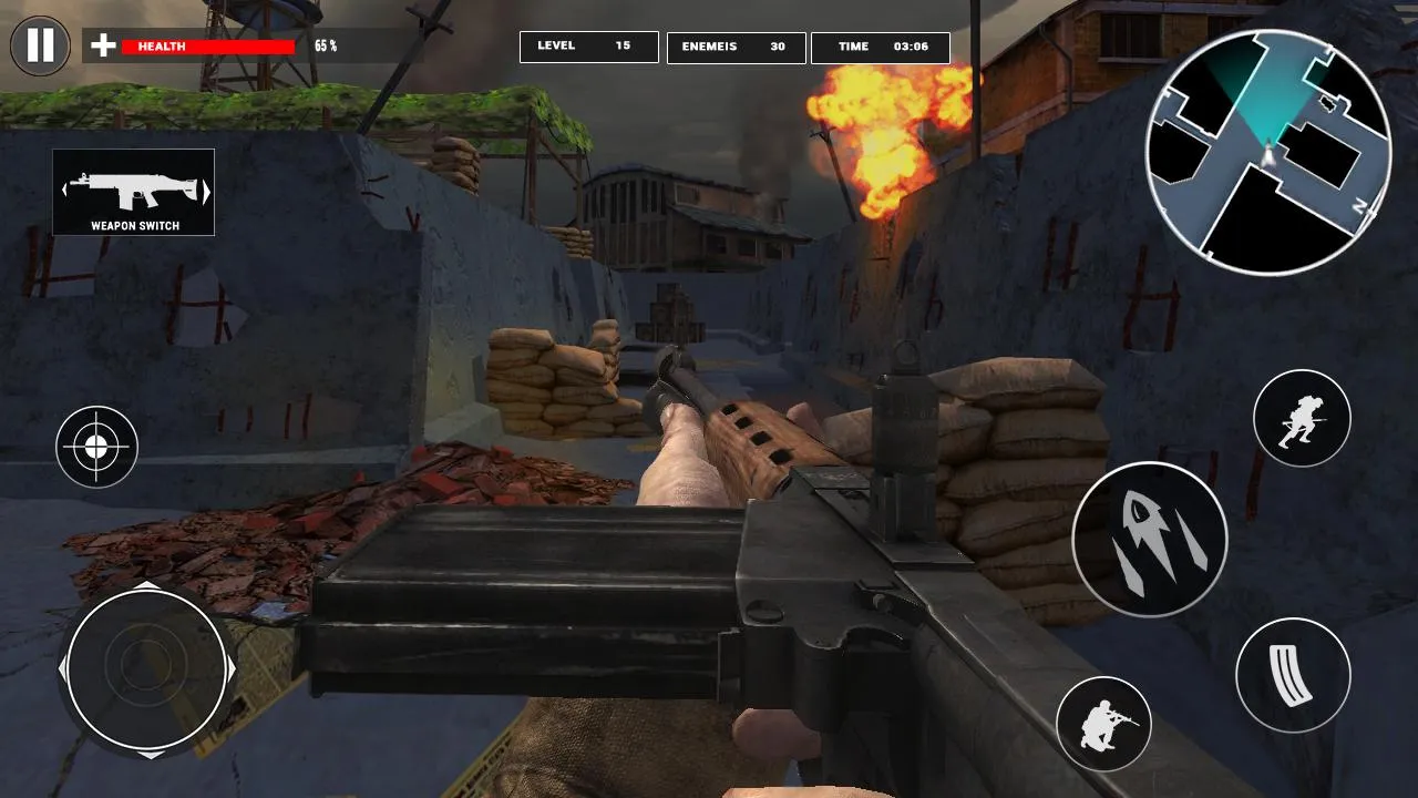 Gun War Fire Duty: WW2 Shooter | Indus Appstore | Screenshot