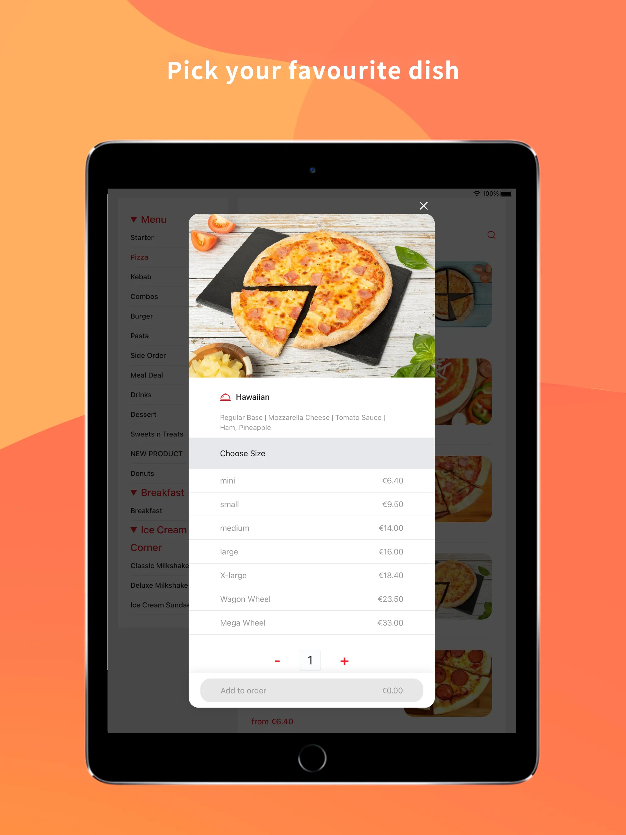 Mizzoni's Pizza | Indus Appstore | Screenshot