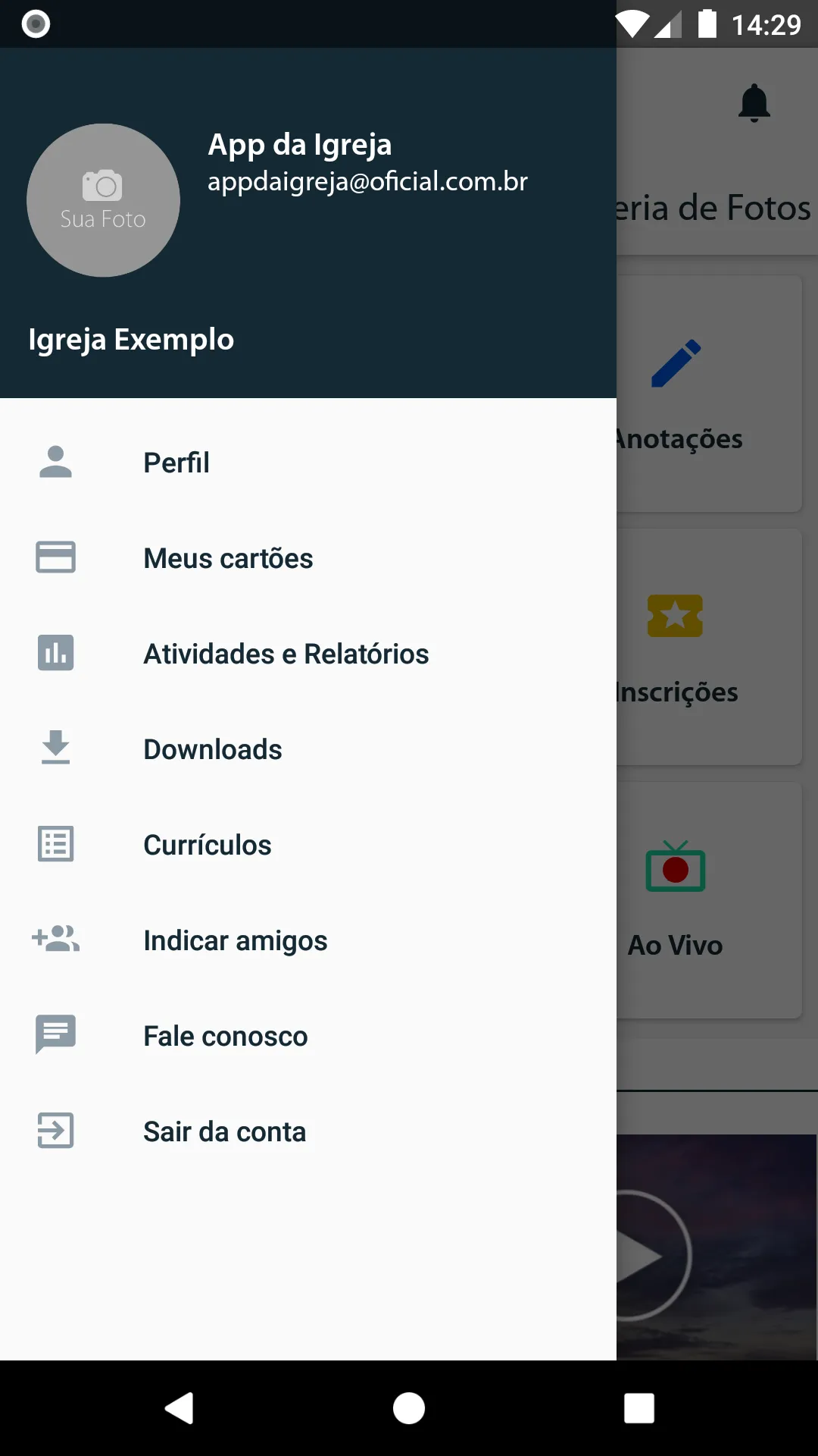 App da Igreja | Indus Appstore | Screenshot