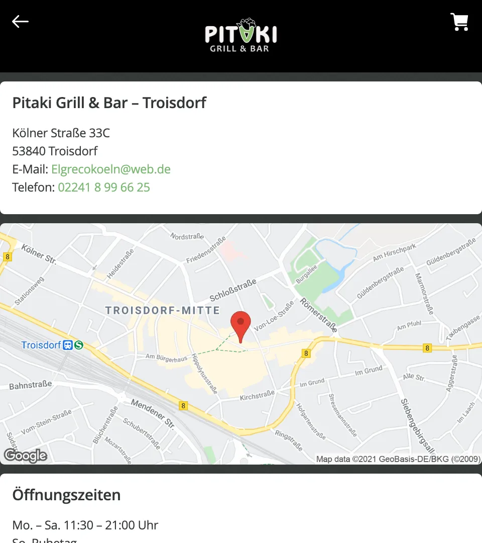 Pitaki Grill & Bar Troisdorf | Indus Appstore | Screenshot