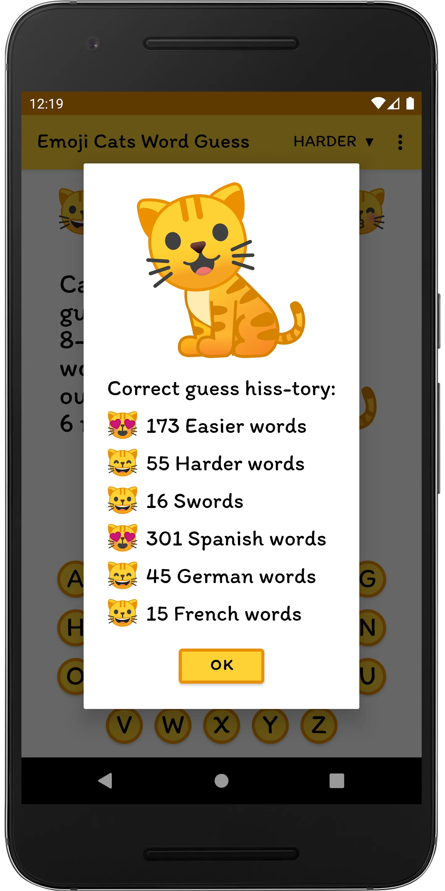 Emoji Cats Word Guess | Indus Appstore | Screenshot