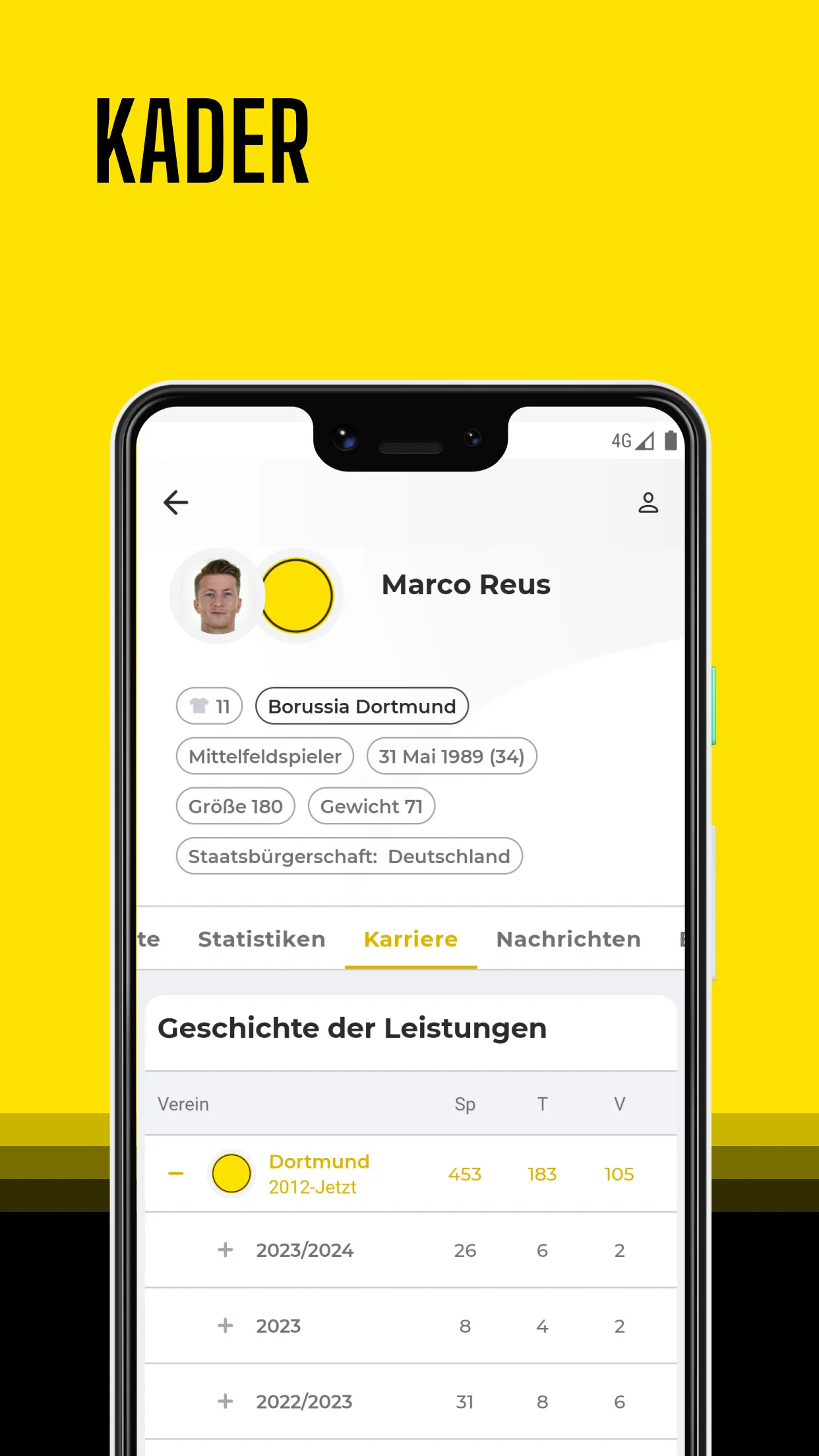 Dortmund Live: Football News | Indus Appstore | Screenshot