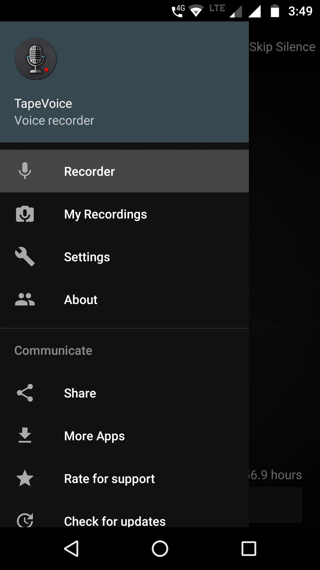 Smart Recorder : TapeVoice | Indus Appstore | Screenshot