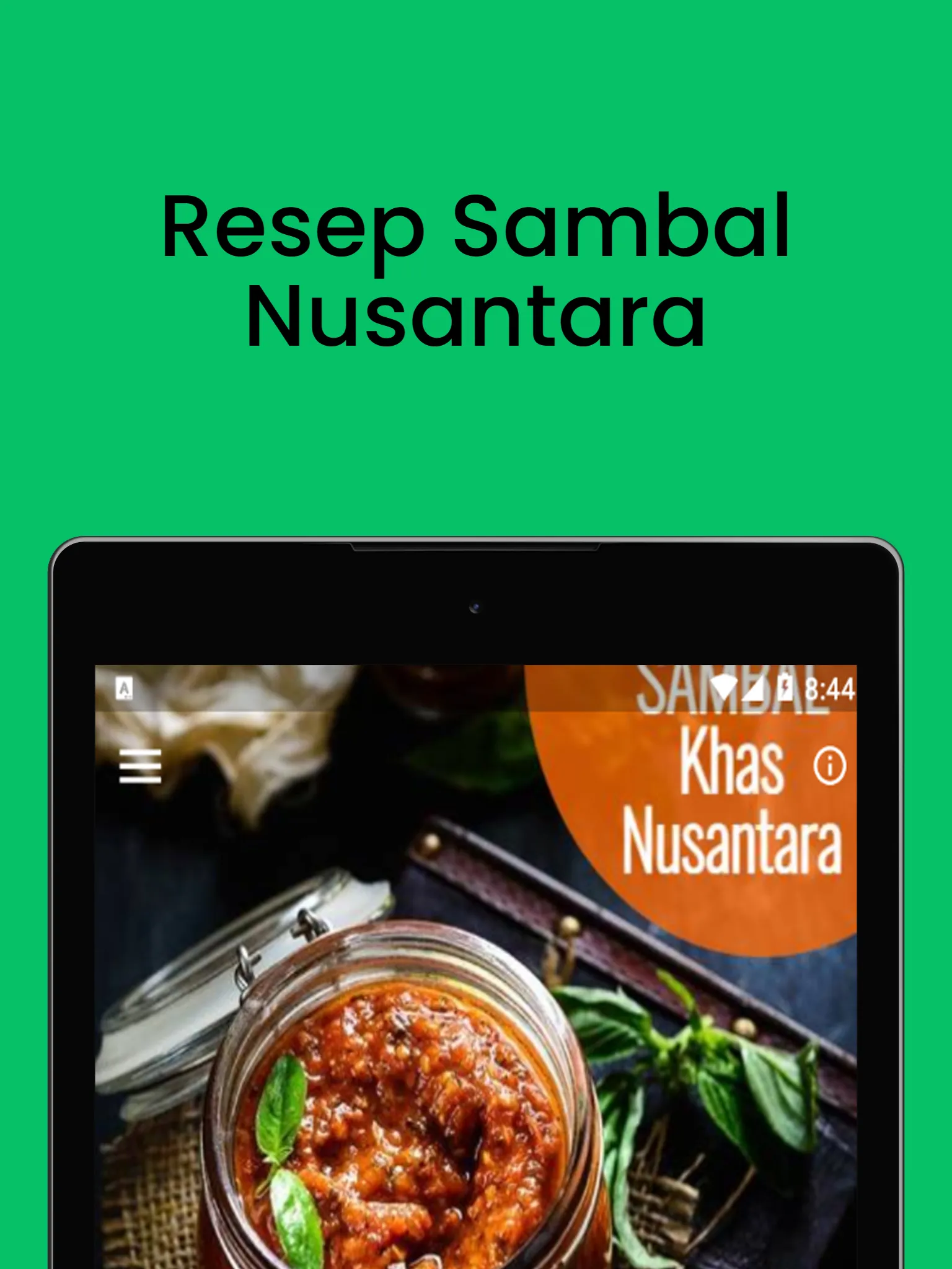 Resep Aneka Sambal Nusantara | Indus Appstore | Screenshot