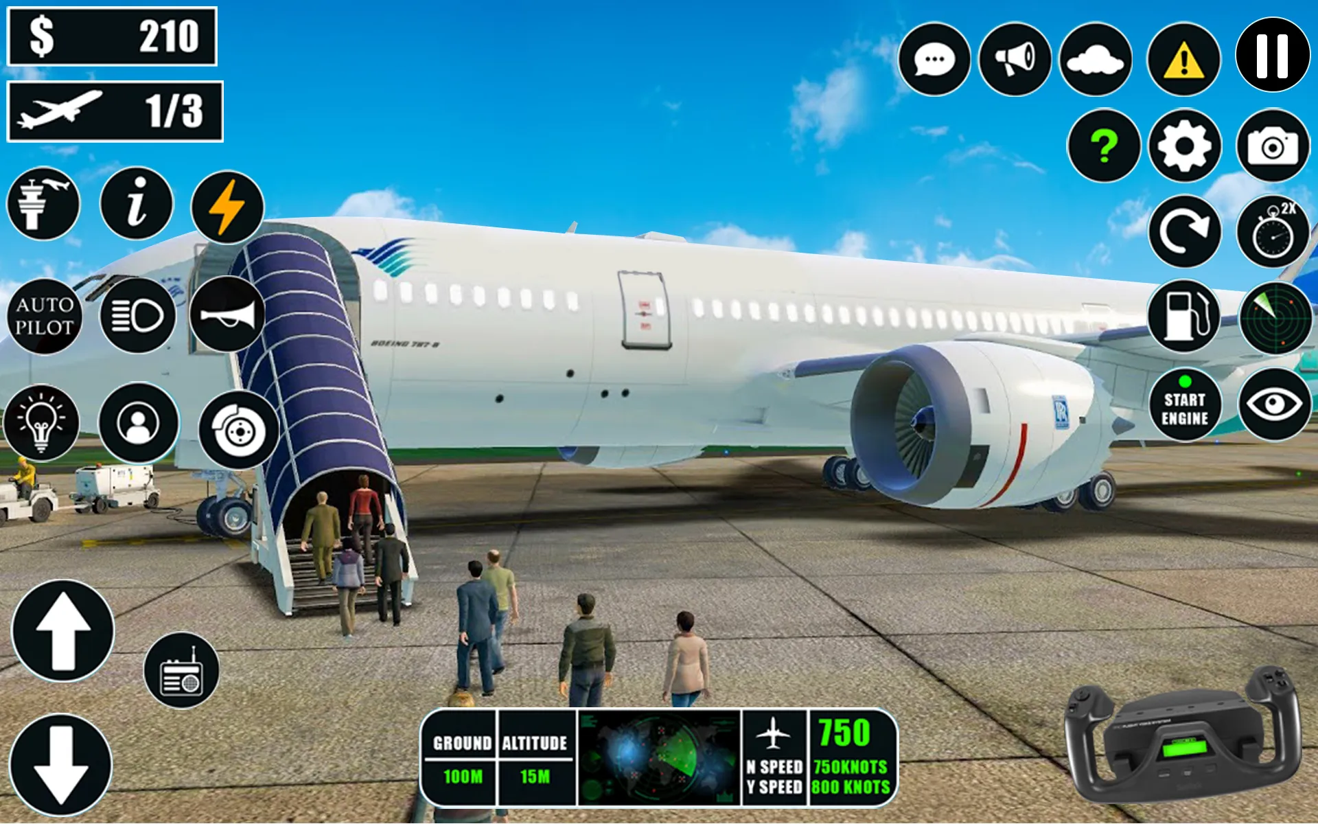 Airplane Simulator Pilot Game | Indus Appstore | Screenshot