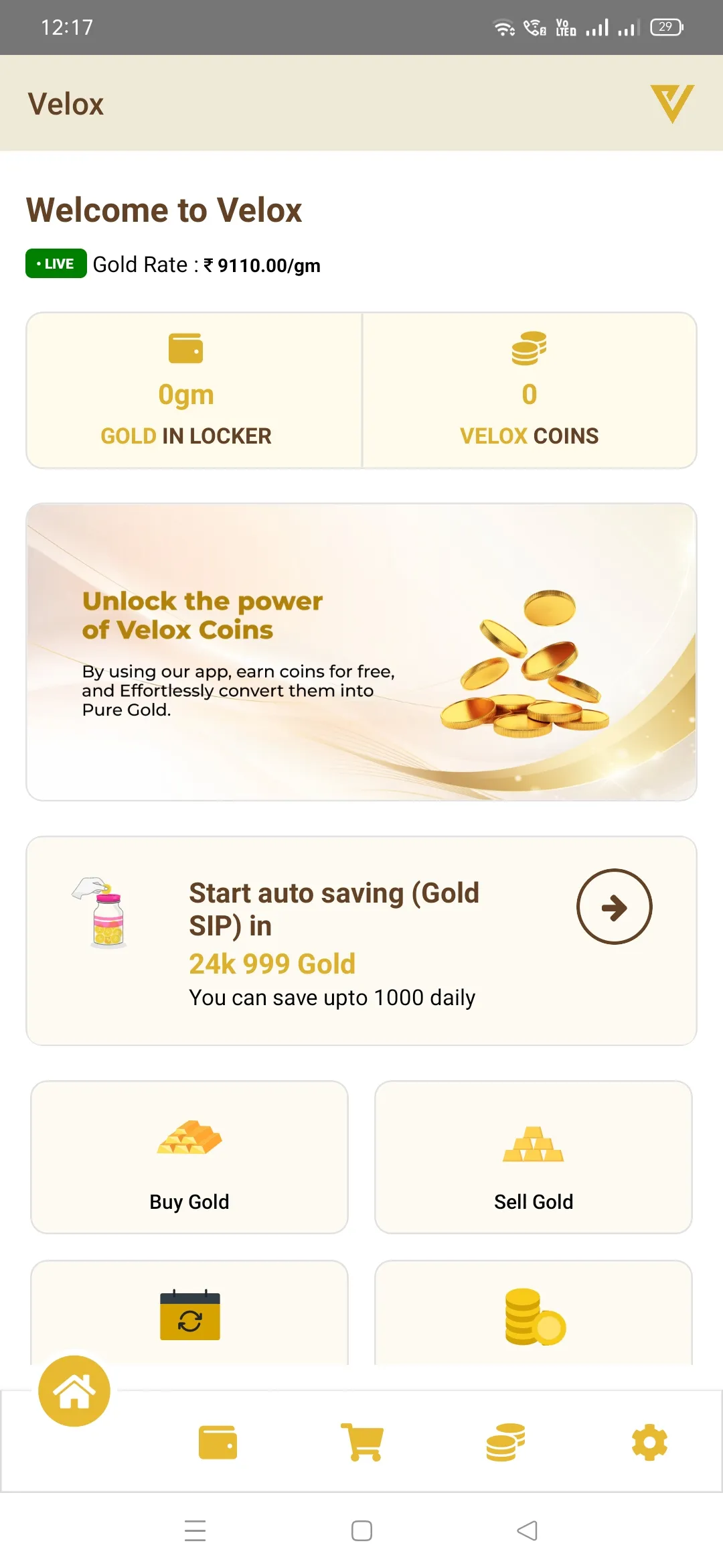 Velox Gold | Indus Appstore | Screenshot