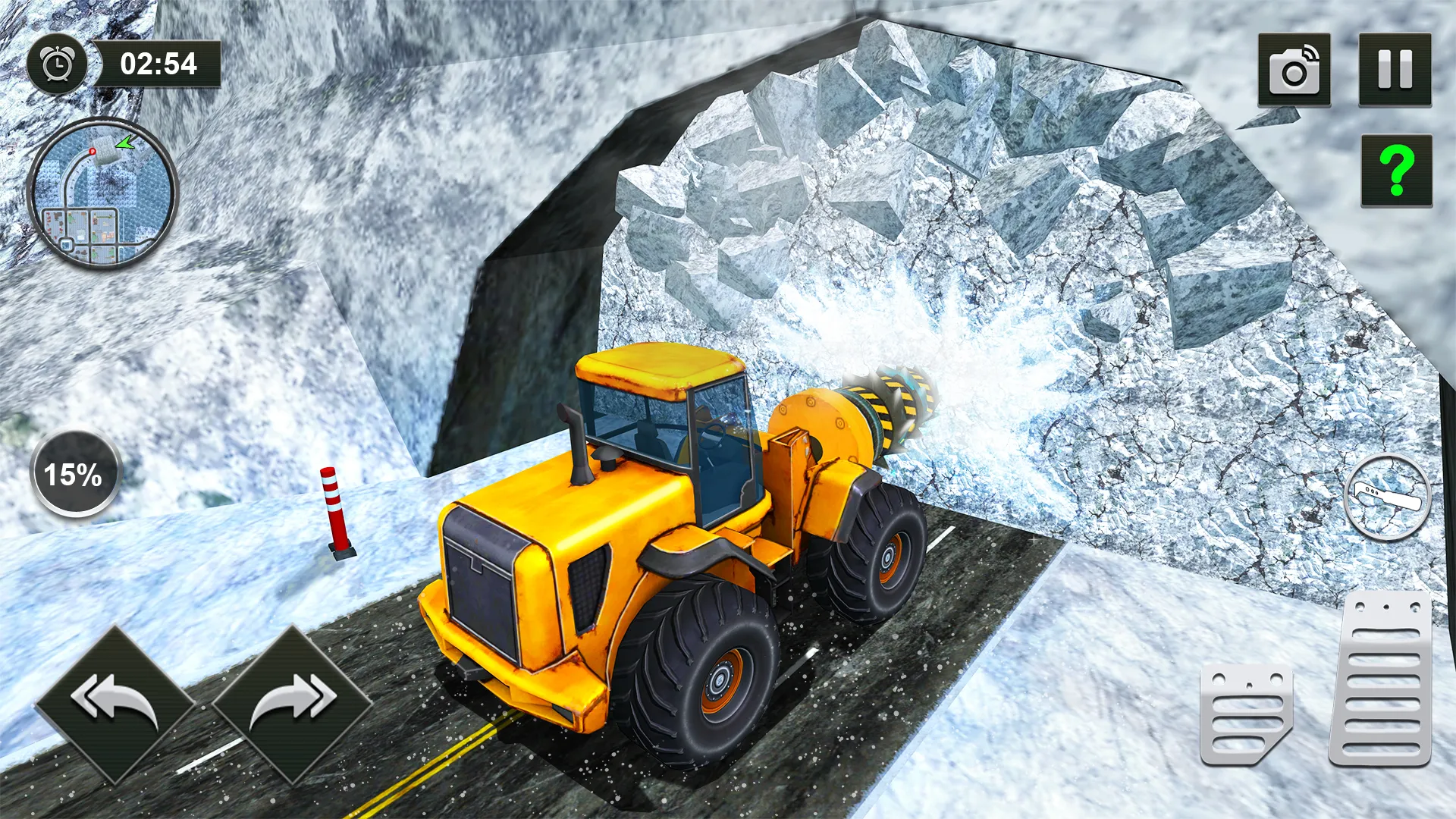 Snow Offroad Construction Game | Indus Appstore | Screenshot