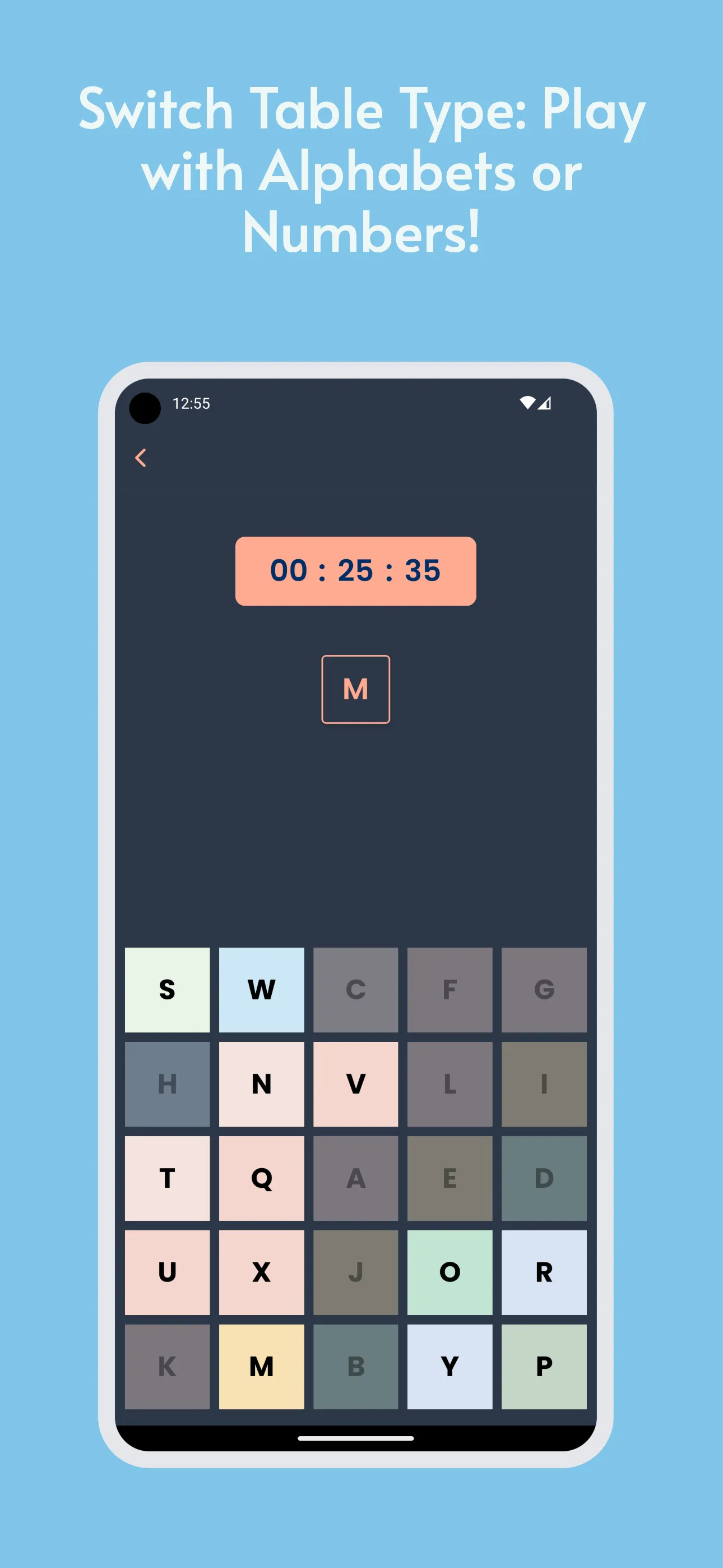 Schulte-Table | Indus Appstore | Screenshot