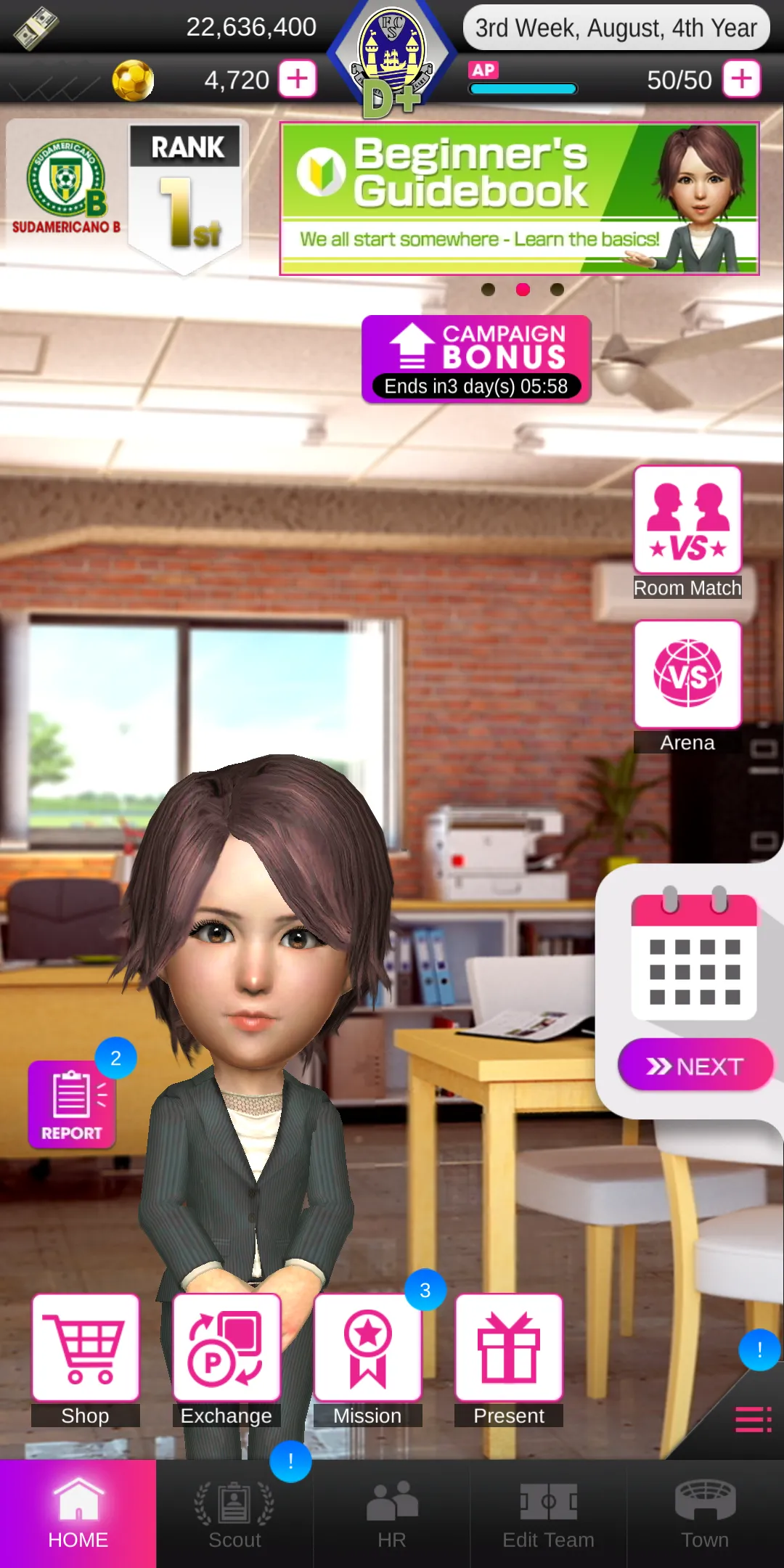 SEGA Pocket Club Manager | Indus Appstore | Screenshot
