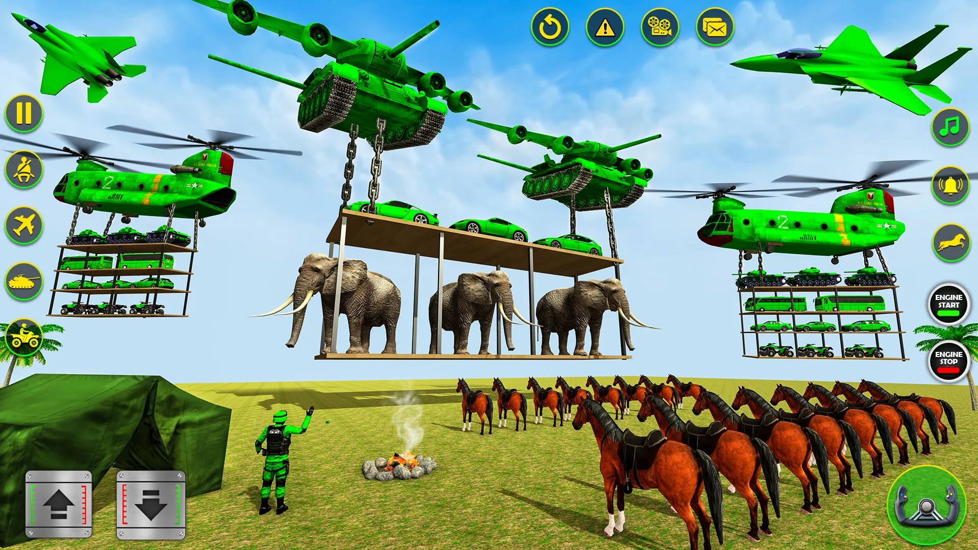 Army Vehicle Truck Transport | Indus Appstore | Screenshot