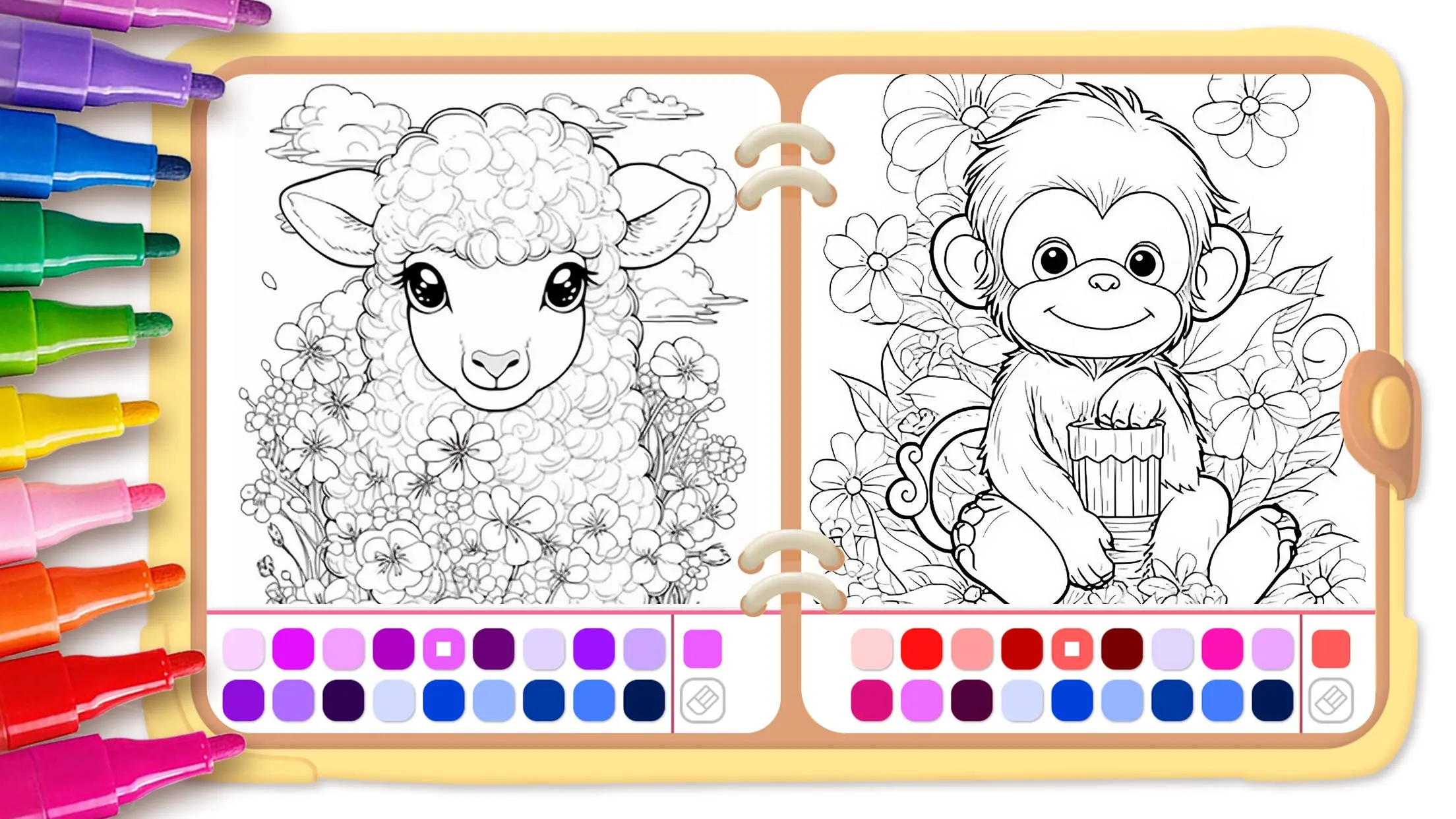 Animal coloring pages games | Indus Appstore | Screenshot