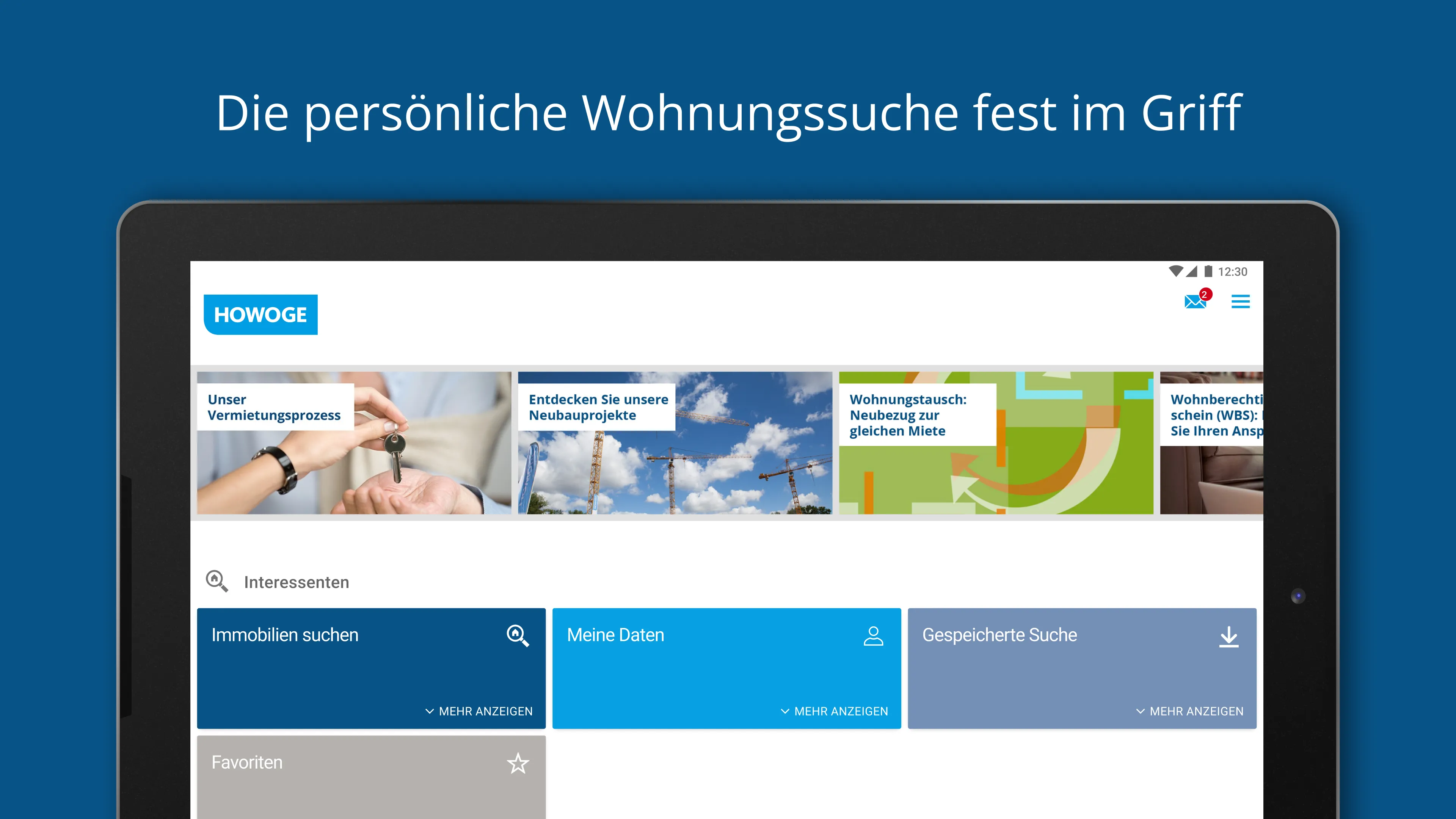 HOWOGE Wohnungssuche | Indus Appstore | Screenshot