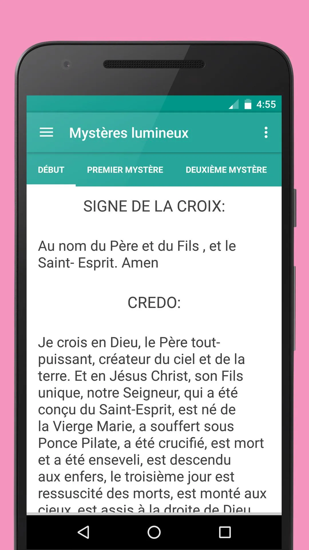 Saint Rosaire catholique | Indus Appstore | Screenshot